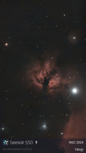 NGC 2024 avec le S50 du club
